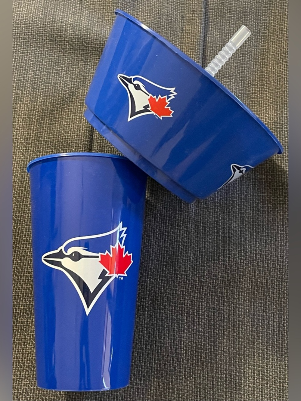 Toronto Blue Jays Snack Tray, Cup and Straw